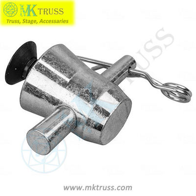 Aluminum Half Spigot with Pin Clip Enhance Your 290mm Alu Stage Lighting Truss Setup