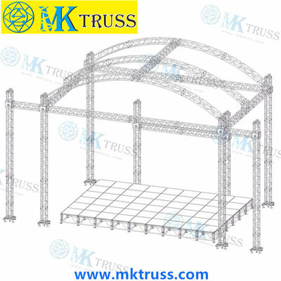 400mm Multi Aluminum Truss Corner/Connection Box Truss with Strength Aluminum 6082-T6