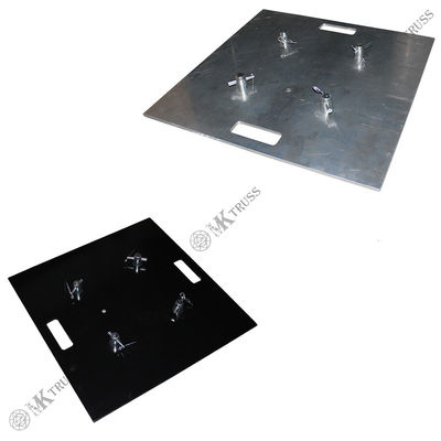Aluminum Alloy Truss System Base Plate for Square Ground Support Structure Solution