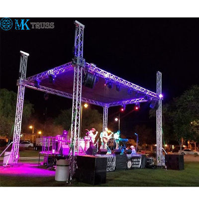 Customized Black Truss Tent and Aluminum Lighting Truss Structural System for Event