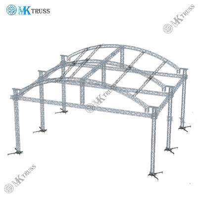 Theater Choir Concert Custom Irregular Round Aluminum Smart Portable Stage All Size Truss