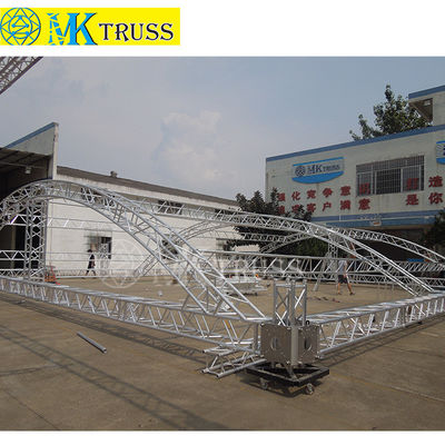 Theater Choir Concert Custom Irregular Round Aluminum Smart Portable Stage All Size Truss