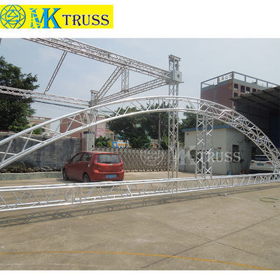 Theater Choir Concert Custom Irregular Round Aluminum Smart Portable Stage All Size Truss